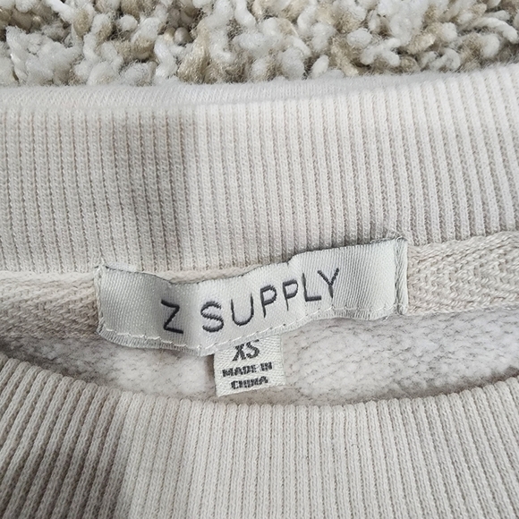Z Supply Tempest Stripe Tie Dye Sweatshirt  Size XS - Picture 5 of 10